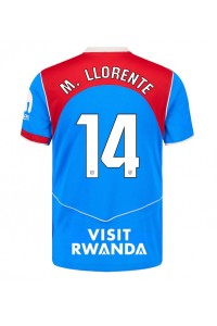 Atletico Madrid Marcos Llorente #14 Fotballdrakt Tredje Klær 2025-26 Korte ermer